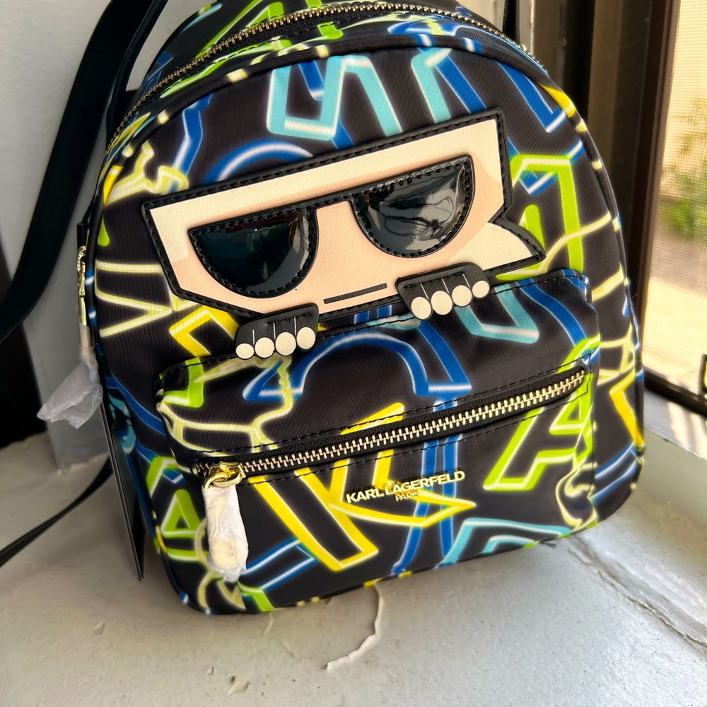 A gift. Karl bag